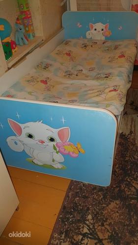 Детская кровать с изображением котенка 85х170 (фото #1)