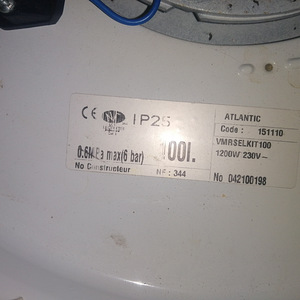 Boiler Atlantic 100L (4 foto / 5)