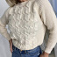 Тёплый вязаный мохеровый свитер (фото #1)