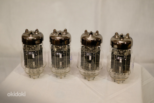 Радиолампы 6С33С, комплект из 4 штук, с панельками (фото #4)