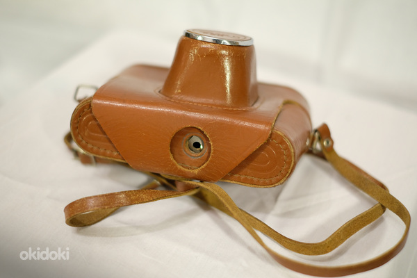 Кожаный чехол для фотоаппарата ФЭД-5 (фото #3)