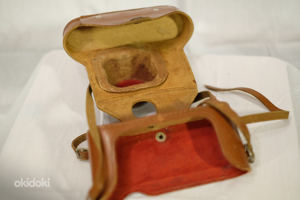 Кожаный чехол для фотоаппарата ФЭД-5 (фото #4)