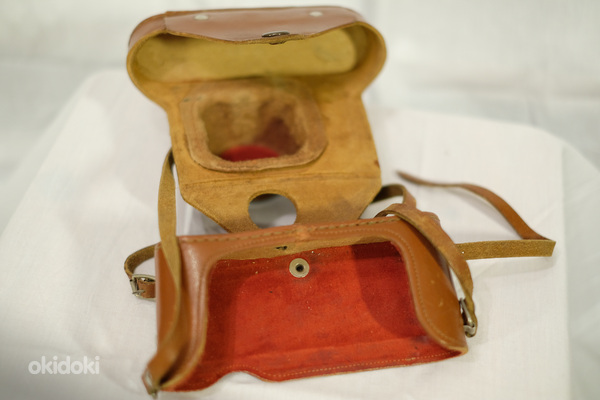 Кожаный чехол для фотоаппарата ФЭД-5 (фото #5)
