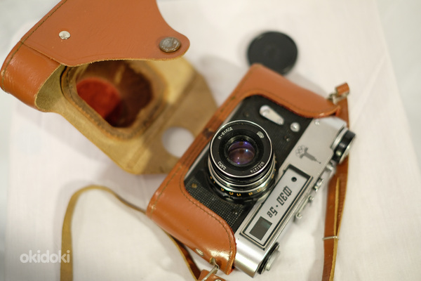 Советский фотоаппарат ФЭД-5в, олимпийский (фото #1)