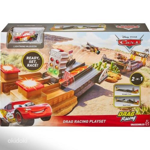 Mattel Disney Pixar Cars XRS Drag Racing mängukomplekt / (foto #1)