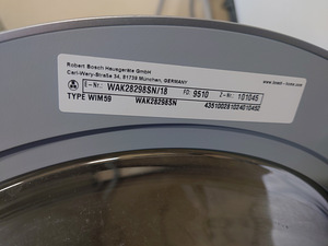 Pesumasin BOSCH 8 kg garantiiga (6 foto / 6)