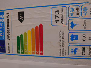 Pesumasin Samsung 6 kg garantiiga (4 foto / 5)