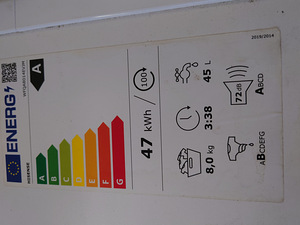 Pesumasin HISENSE 8 KG GARANTIIGA (6 foto / 6)