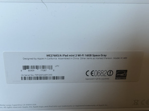 РЕДКОСТЬ ДЛЯ КОЛЛЕКЦИОНЕРА: NOS iPad mini 2 (2013) — в завод (8 фото из 9)