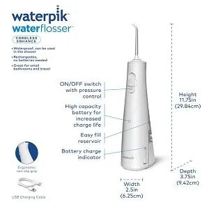 Juhtmevaba irigaator Waterpik WF-21 Cordless Enhance (6 foto / 7)