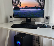 Mänguarvuti + monitor Dell U2717D Sobib 3d modelleerimiseks