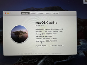 MacBook Pro 15 retina (3 фото из 3)
