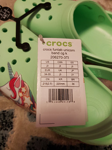 Новые Crocs s.34/35