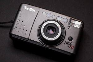 Väga heas korras väike Rollei Prego 70 fotokas (1 foto / 6)