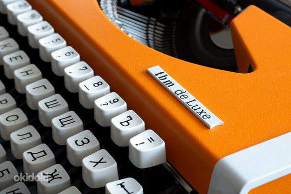 80-ndad. Väga heas korras slaavi klahvidega kirjutusmasin (foto #2)