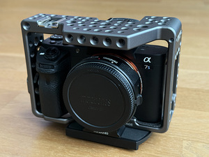 Sony a7S II + Tilta rig cage + Metabones adapter (4 foto / 8)