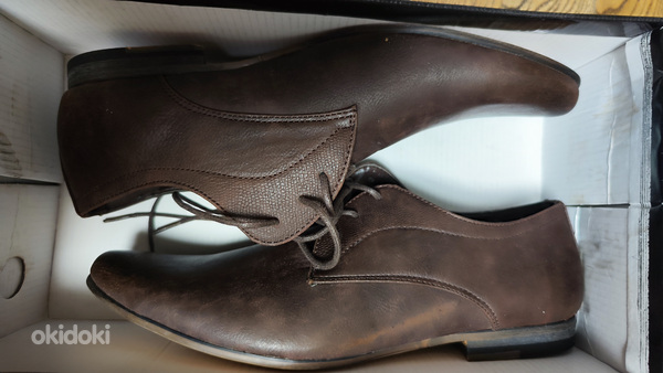 Мужские коричневые туфли, 42 (фото #4)