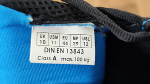 Meeste rulluisud Fila Plume 84 Fitness, Black/Blue - nr.44 (6 foto / 8)