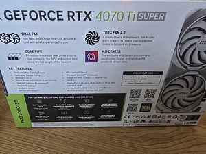 RTX 4070 Ti Super 16GB MSI Ventus 2x White (3 foto / 7)