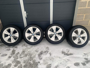 M: легкосплавные диски BMW Style 213 с шипованными шинами