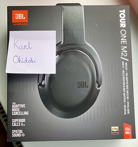 Uued juhtmevabad kõrvaklapid JBL Tour One M2 Must (1 foto / 4)