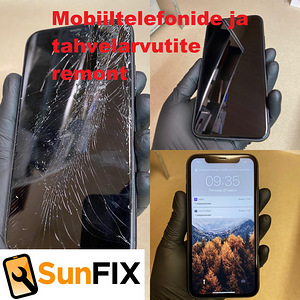 Mobiiltelefonide, tahvelarvutite ja arvutite REMONT (1 foto / 3)