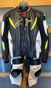 Alpinestars - двухсекционный кожаный костюм , размер 50.