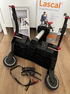 Подножка Lascal buggy board + сиденье. Совершенно новый! (3 фото из 7)