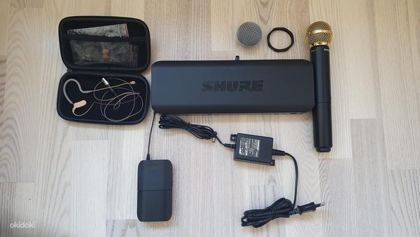 Mikrofonid Shure BLX1288 COMBO, MX153 + SM58 (foto #1)