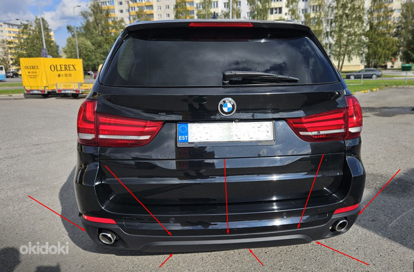 X5 F15 задний бампер, тюнинг, запчасти