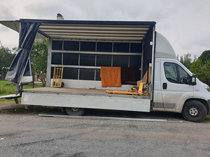 Veoteenused, vana mööbli äravedu, transport lftiga (2 foto / 2)
