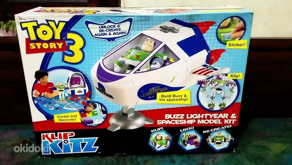 Toy Story Klip Kitz Buzz Lightyear Spaceship Model Kit