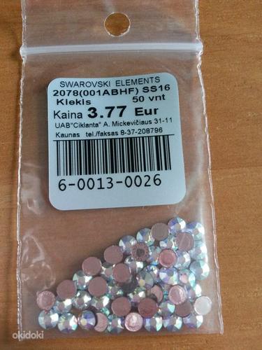 Swarovski kristallid liimiga 001ABHF SS16 (foto #3)