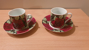 2 espresso tassi või kuumale šokolaadile (1 foto / 5)
