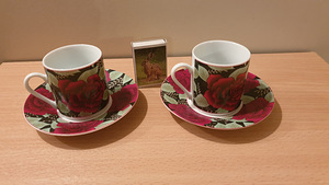 2 espresso tassi või kuumale šokolaadile (5 foto / 5)