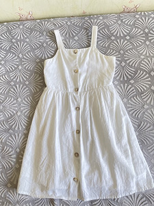 Zara puuvillased-linased kleidid, suurus 140 (2 foto / 4)