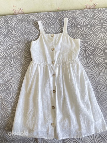 Zara puuvillased-linased kleidid, suurus 140 (foto #2)