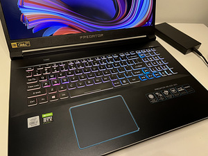 Acer Predator 17,3 дюйма, 144 Гц, i7 10750h, RTX 2060, 16 ГБ, л (3 фото из 4)