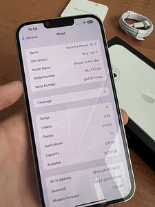 iPhone 13 Pro Max 128gb white (7 foto / 7)