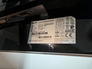Acer Curved Gaming Monitor 27” WQHD 144hz (4 foto / 4)