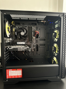 Mänguriarvuti l Ryzen 5 4500 l RTX 3050 l 16gb DDR4 l SSD (3 foto / 5)