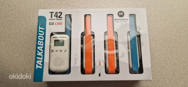 Радиостанция Motorola Talkabout T42, комплект из 4 штук. НОВ (фото #5)