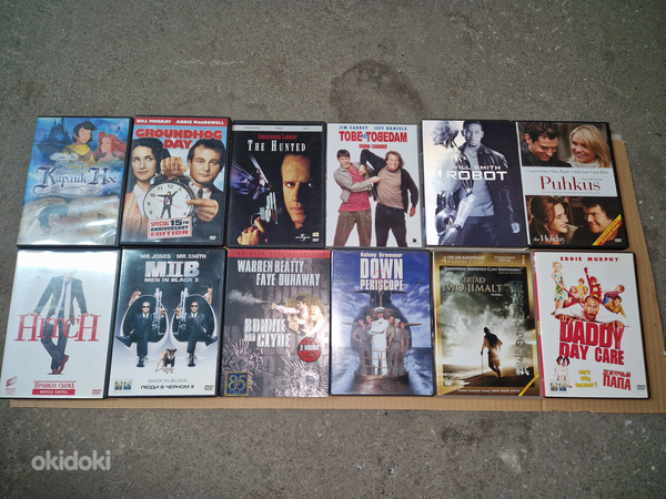 DVD kollektsioon 34 tk.