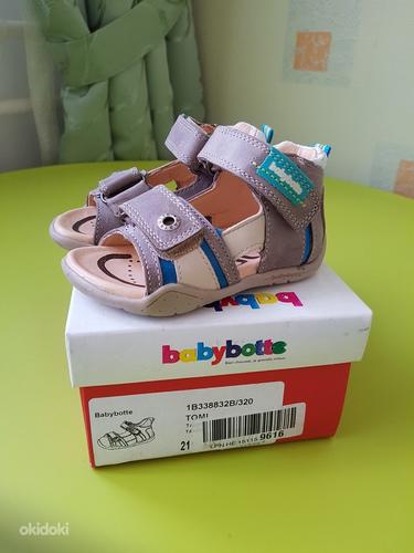 Uued Babybotte täisnahast sandaalid, suurus 21 - 13cm (foto #1)