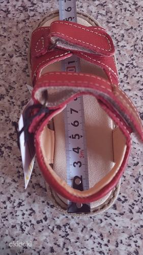 Новые кожаные сандалии Kavat, размер 24 - 15,5см (фото #3)