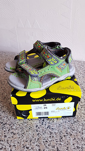 Новые кожаные сандалии Lurchi, размер 25 - 16см