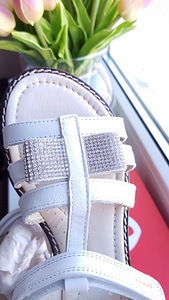 Новые кожаные сандалии Garvalin, размер 33 - 21см