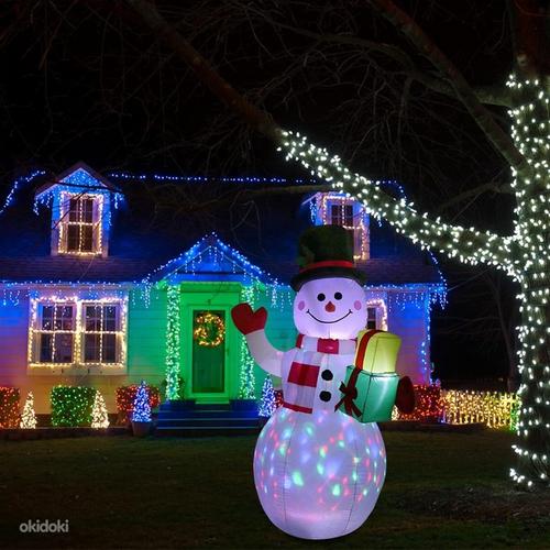 Jõulud! UUS! 1,5m pikkune lumememm LED-ga (foto #1)