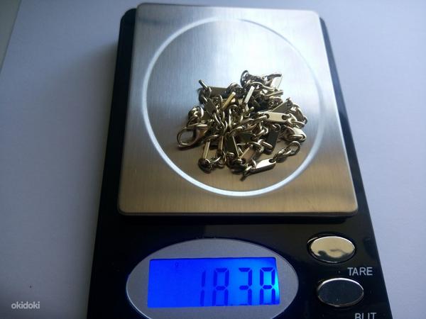 Золотая цепочка 18.38 gr 585 проба золото (фото #3)