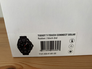 Tissot T-Touch Connect Solar, Nagu uus! Garantii! (7 foto / 7)